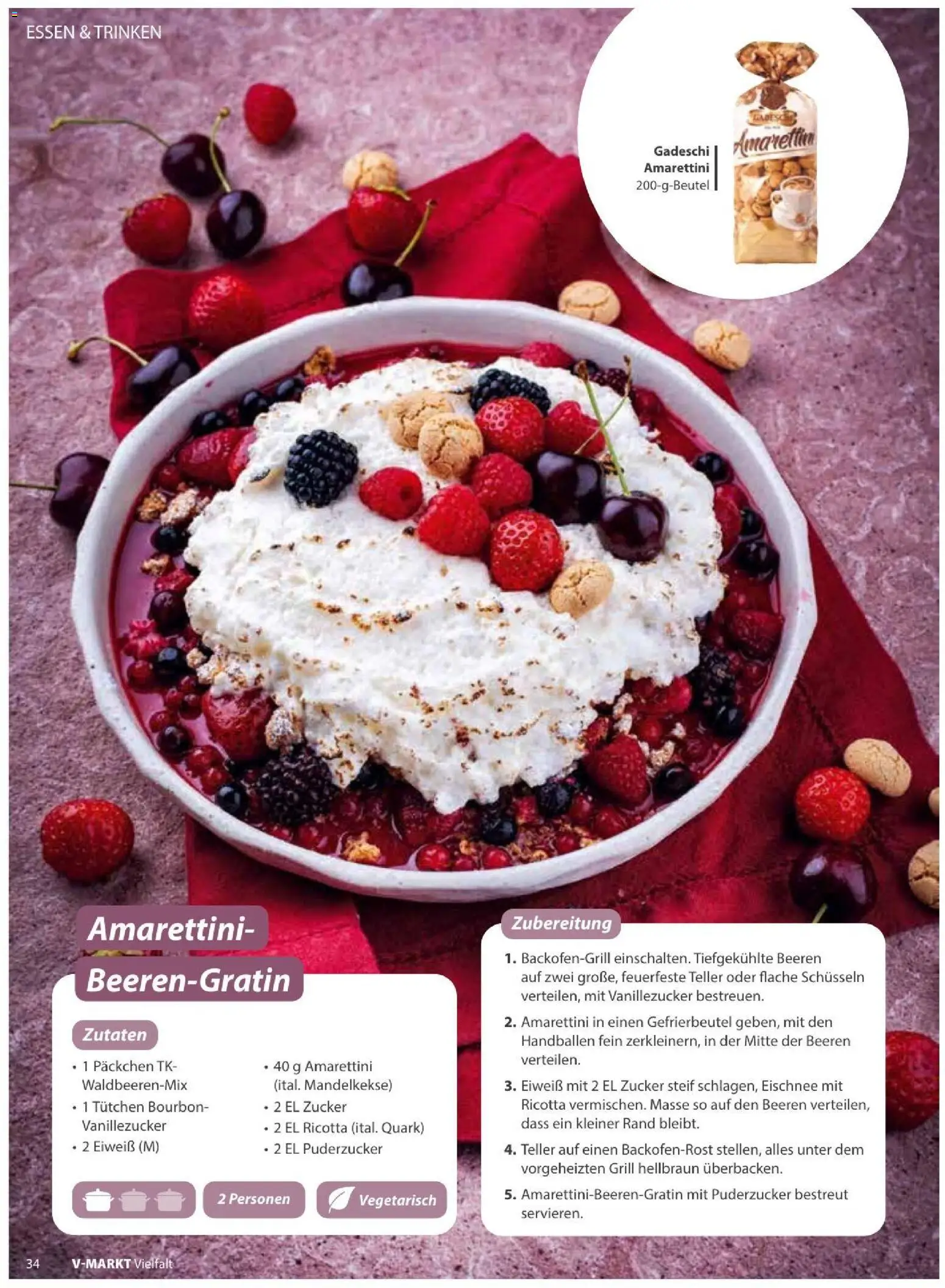 V-Markt Vielfals September / Oktober – gültig ab 01.09.2026 | Seite: 34 | Produkte: Grill, Quark, Zucker, Bourbon