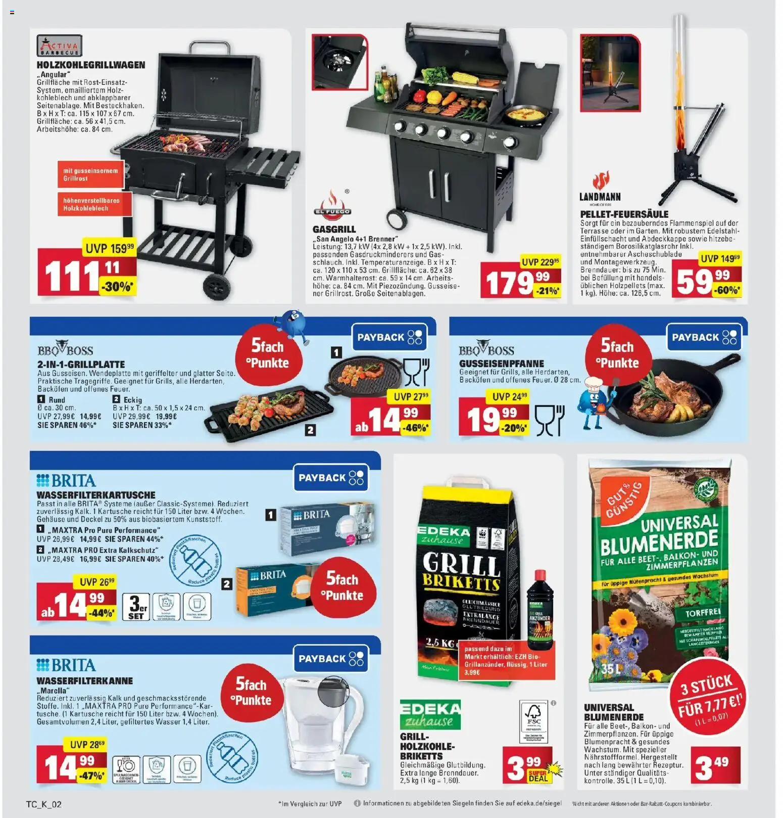 Marktkauf Prospekt Heidenheim – gültig ab 29.06.2026 | Seite: 36 | Produkte: Grill, Blumenerde, Wasser, Backofen
