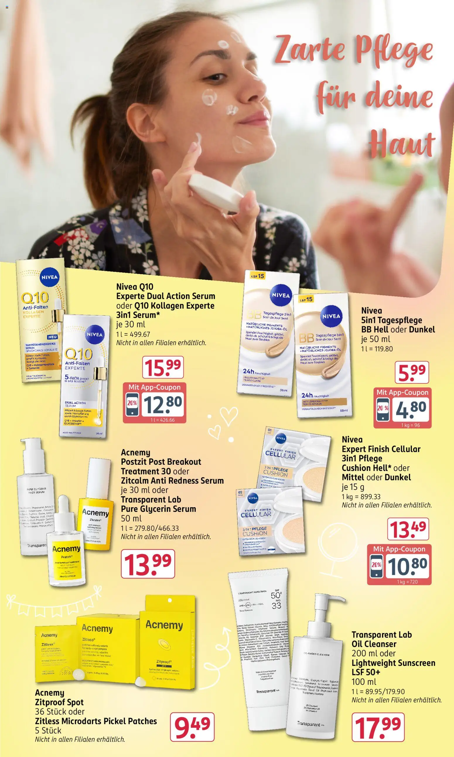 Rossmann Prospekt – gültig ab 08.06.2026 | Seite: 9 | Produkte: Finish, Foundation, Serum