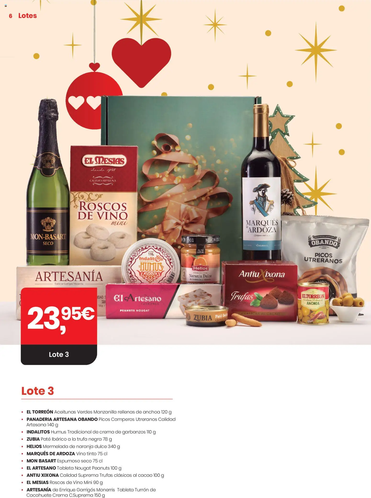 Eroski Navidad 2026 │ válido desde el 15/10/2026 | Página: 6 | Productos: Dulce, Tableta, Anchoa, Cacao