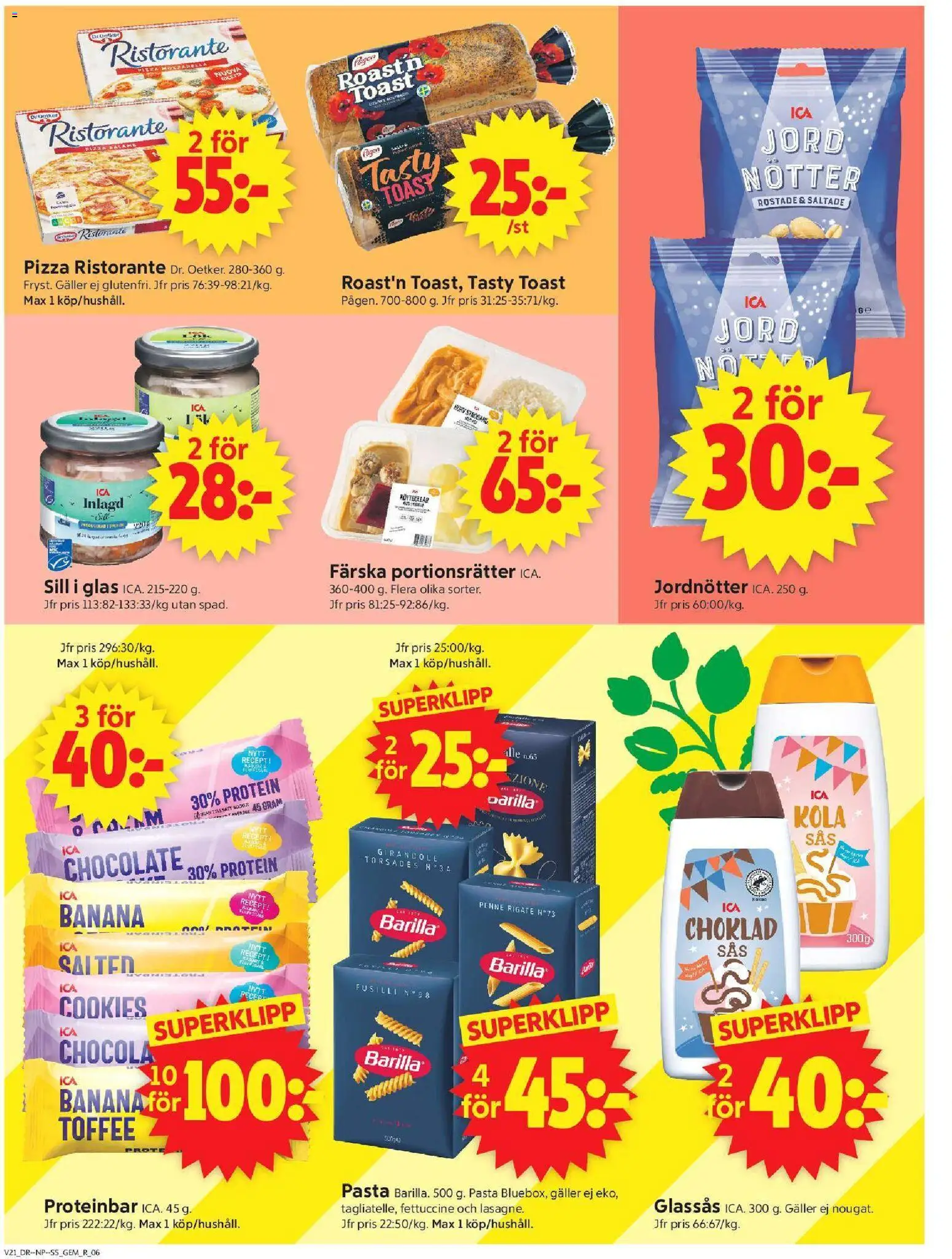 ICA Supermarket reklamblad aktuell från 18.05.2026 | Sida: 8