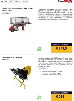 Anteprima del volantino Eurobrico Taglio Legna catalogo valido a partire dal 23.07.2025 | Pagina: 6 | Prodotti: Culla