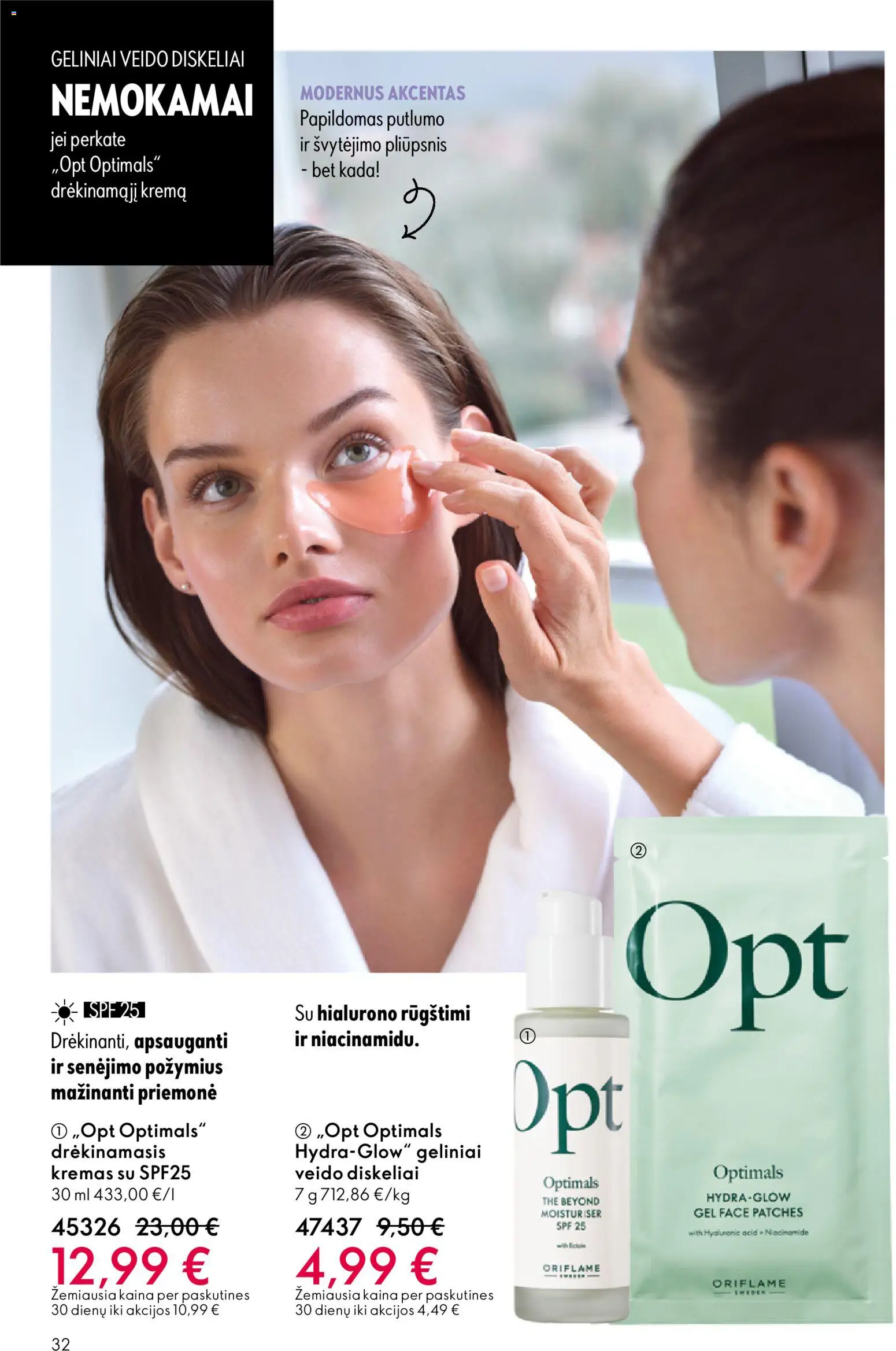 Oriflame akcijos nuo 13.05.2026 | Puslapis: 32 | Prekių: Kremas
