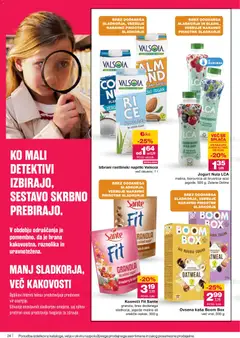 Mercator katalog akcije – veljaven od 07.05.2026 | Stran: 24 | Izdelki: Tijera de poda, Napitki, Jogurt, Kosmici