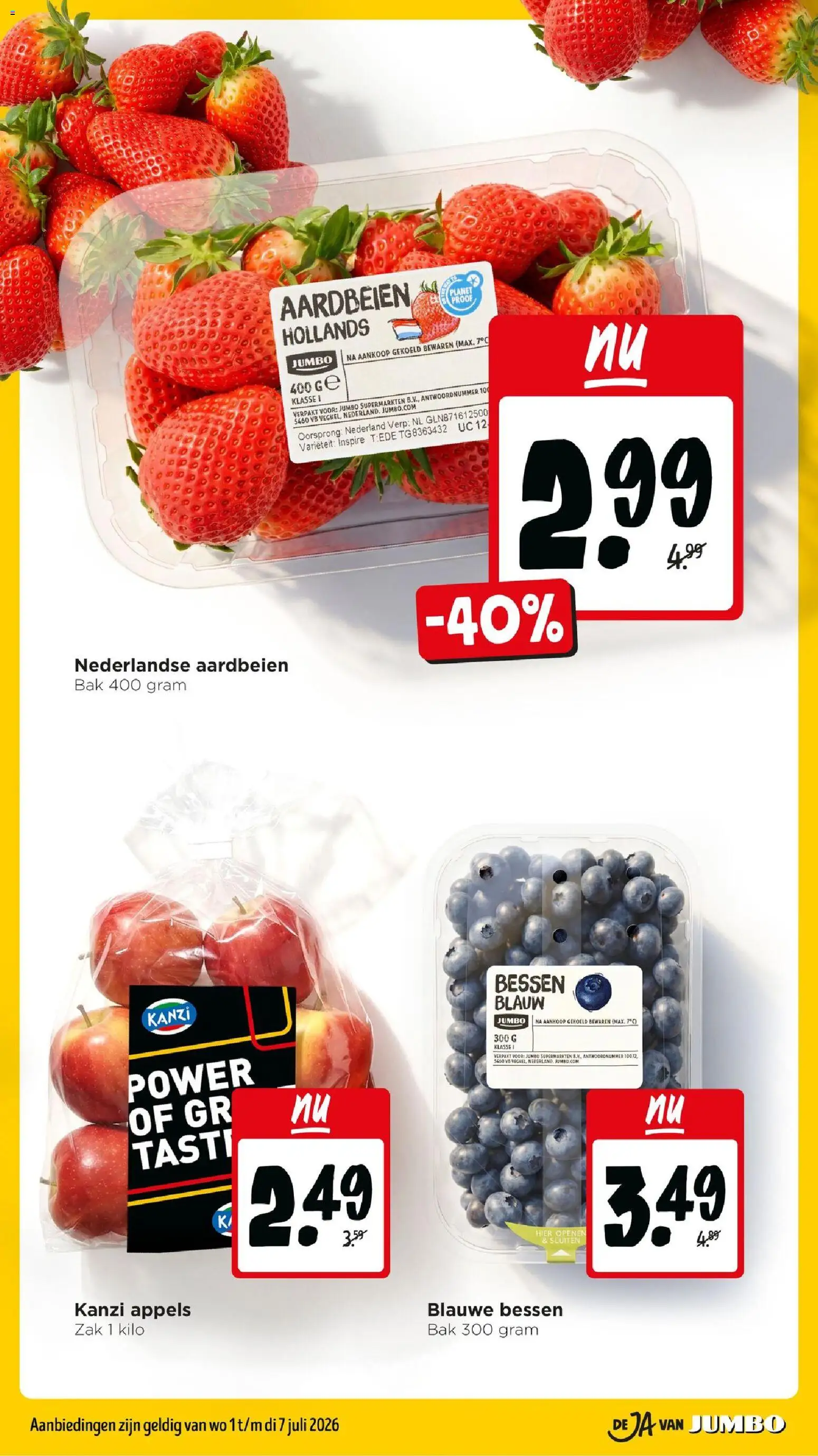 {H1} | Pagina: 4 | Producten: Appels, Aardbeien, Zak