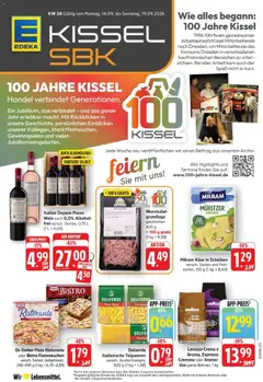 Edeka Prospekt Bad Bergzabern ab 14.09.2026 gültig