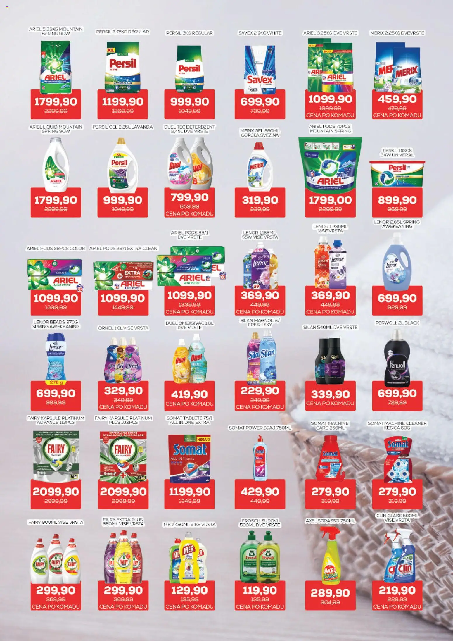 Medius katalog - važi od 06.10.2026 | Strana: 22 | Proizvode: Deterdžent, Lenor, Silan, Persil