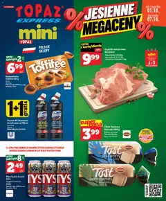 Pogląd oferty "Topaz gazetka - Express" - ważna od 01.10.2026