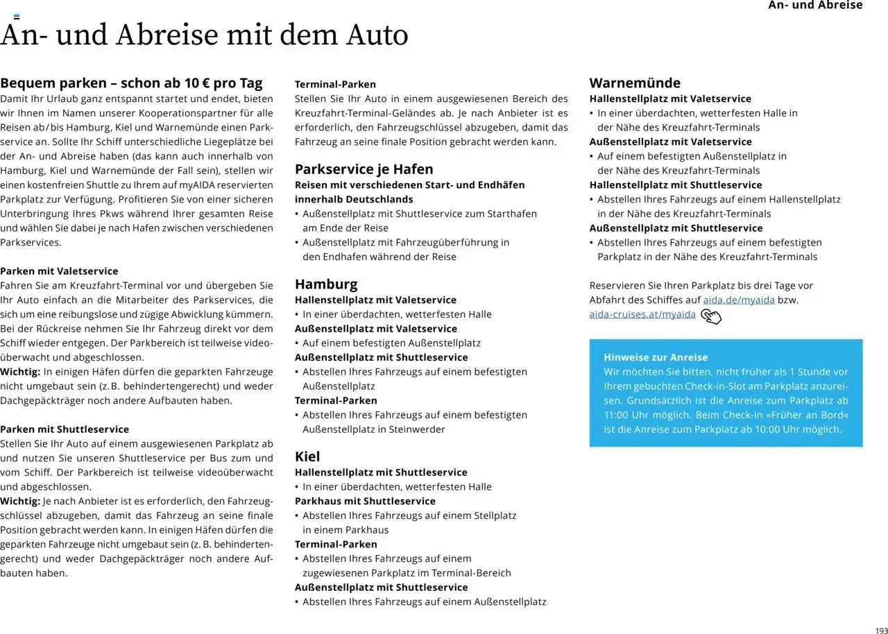 Aida Sommer 2026 – gültig ab 01.03.2026 | Seite: 193 | Produkte: Uhr, Video