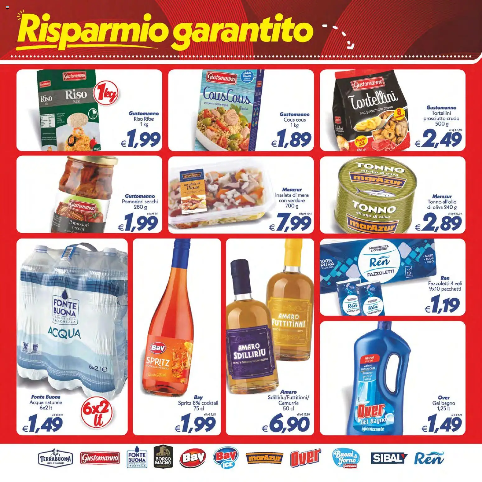 Volantino SuperConveniente del 02/07/2026 | Pagina: 13 | Prodotti: Anticalcare, Insalata, Acqua, Cous cous