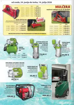 Živex katalog akcije – veljaven od 24.06.2026 | Stran: 4 | Izdelki: Črpalka