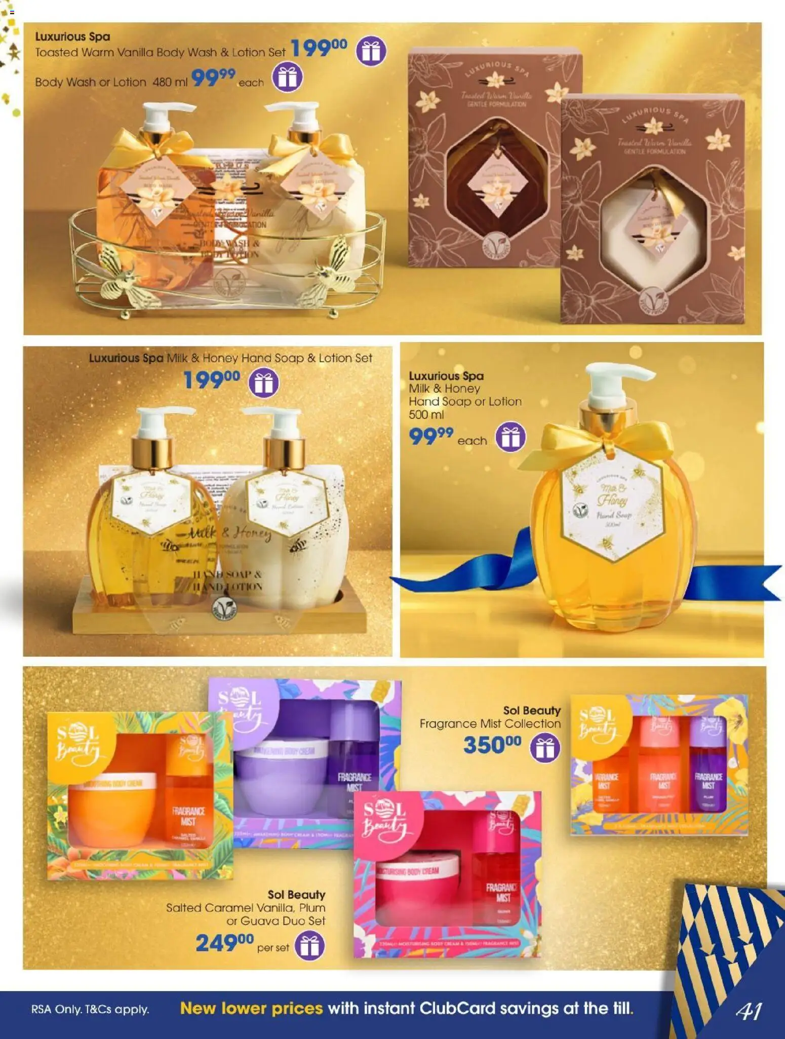 New Clicks catalogue – valid from 27/10/2026 | Page: 41 | Products: Vanilla, Milk, Fragrance, Caramel