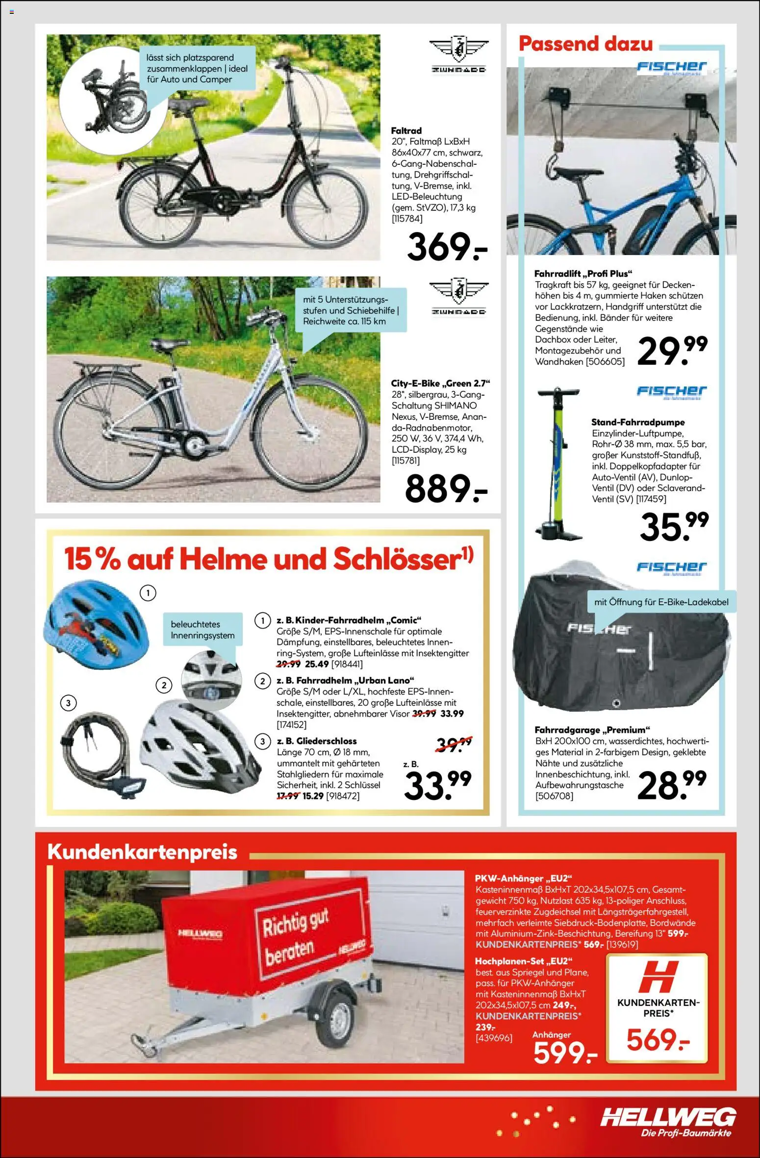 Hellweg Prospekt 	 – gültig ab 18.05.2026 | Seite: 7 | Produkte: Gewicht, Fahrradhelm