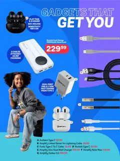 PEP Stores specials catalogue – valid from 24/06/2026 | Page: 12 | Products: Powerbank, Lightning cable, USB, Charger