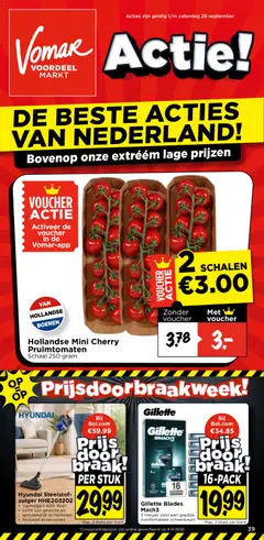 Vomar folder - Weekend folder - Voorbeeld van een folder van Vomar, geldig van 26-09-2026