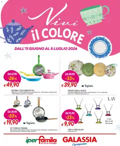 Anteprima del volantino Galassia volantino Vivi il Colore valido a partire dal 11.06.2026