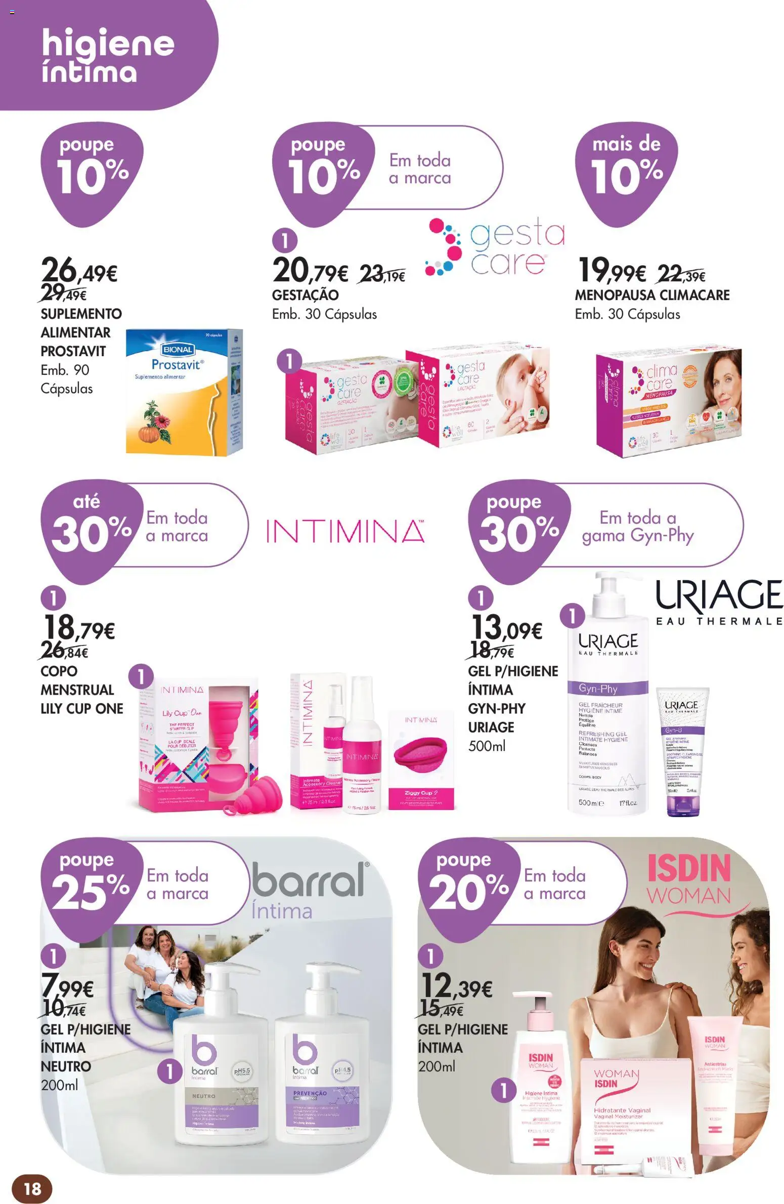 Pingo Doce folheto Bem Estar Outono Lojas │ válido de 20/10/2026 | Página: 18 | Produtos: Cápsulas, Café, Higiene íntima