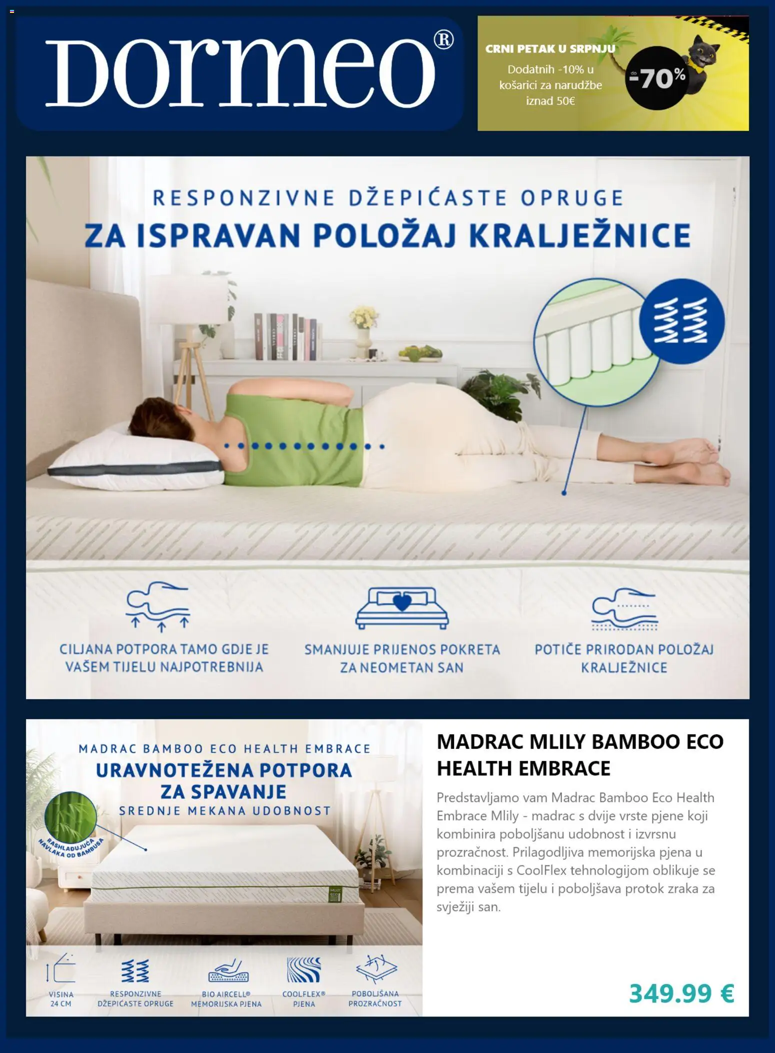 Dormeo Home katalog | vrijedi od 07.07.2026 | Stranica: 4 | Proizvodi: Madrac