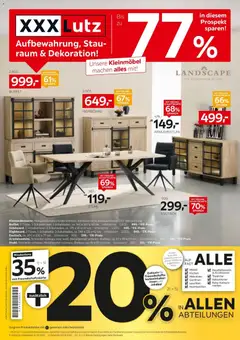XXXLutz Aufbewahrung & Deko ab 12.09.2026 gültig