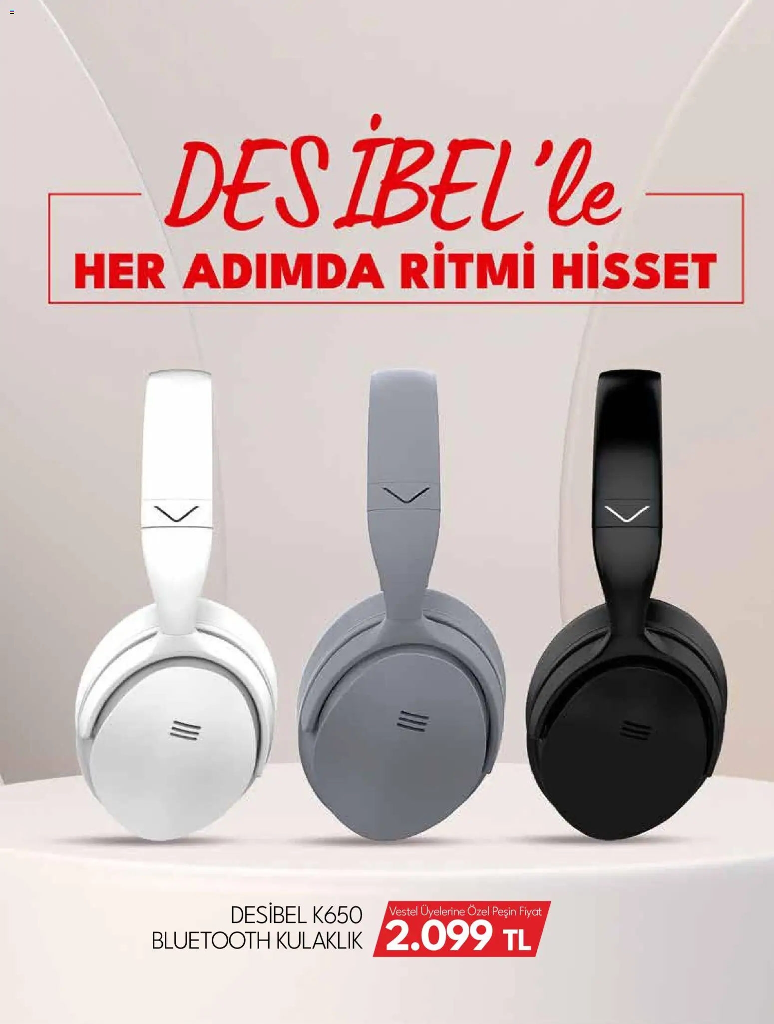 Vestel - Mobil ve Akıllı Ürünler - 01 Ağustos 2026 tarihinden itibaren geçerlidir | Sayfa: 9 | Ürünler: Kulaklık