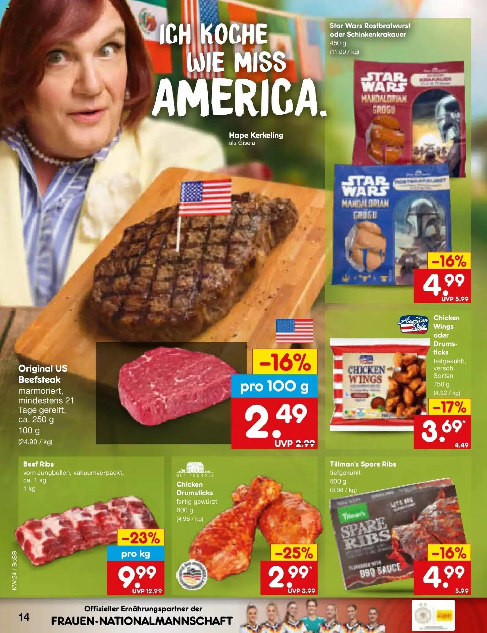 Netto Marken-Discount Prospekt Stadtlohn – gültig ab 08.06.2026 | Seite: 22 | Produkte: Spare ribs