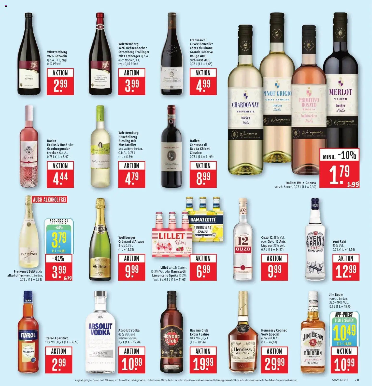 Marktkauf Prospekt Schorndorf (ab 31.08.2026) » Angebote online | Seite: 29 | Produkte: Havana club, Jim beam, Ouzo, Ramazzotti