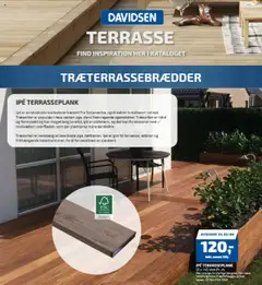 Davidsen - Terrasse (ekskl.moms) gyldig fra 19.05.2024