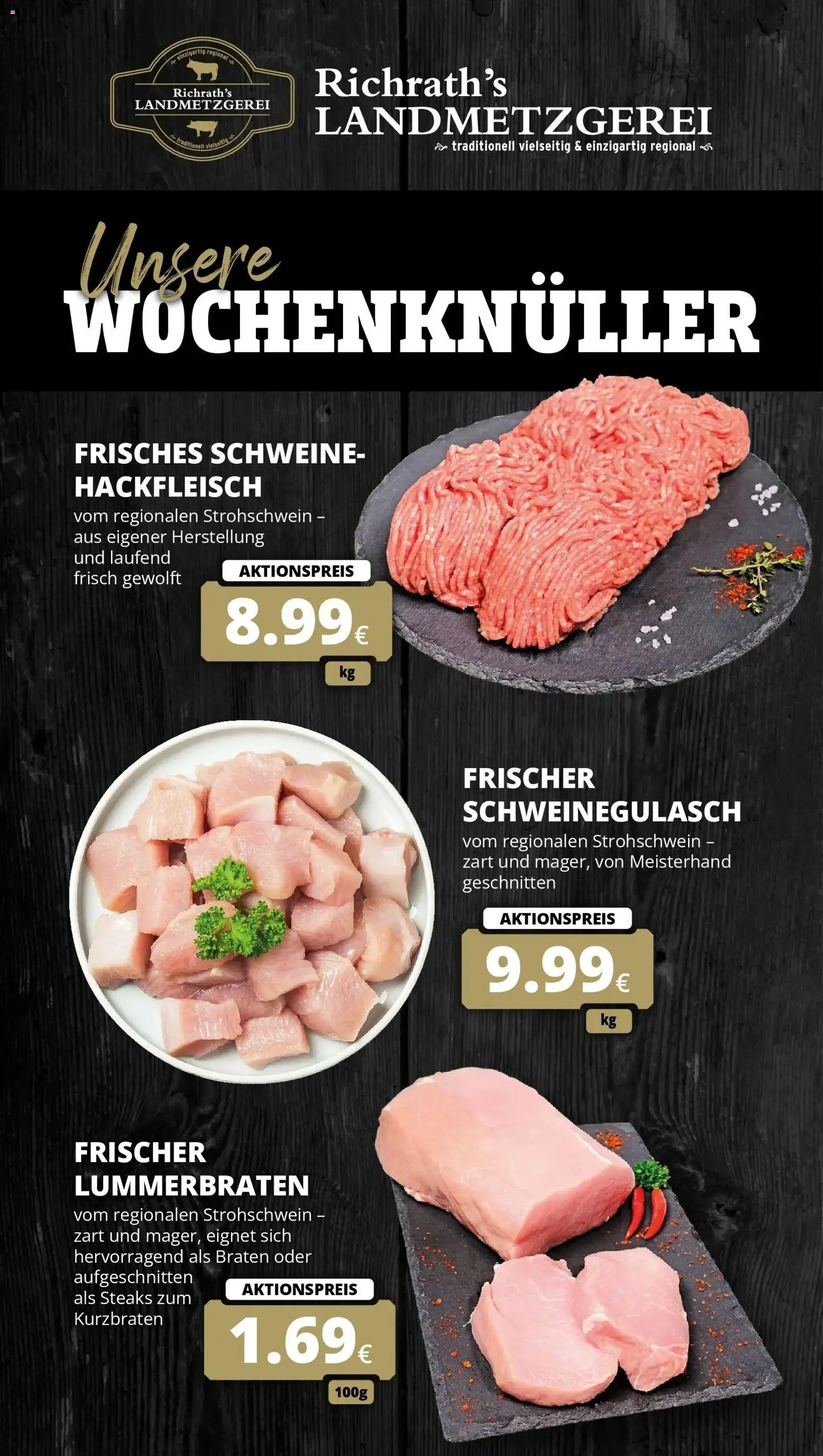 Rewe Prospekt Bergheim – gültig ab 06.07.2026 | Seite: 11 | Produkte: Schweinegulasch, Hackfleisch