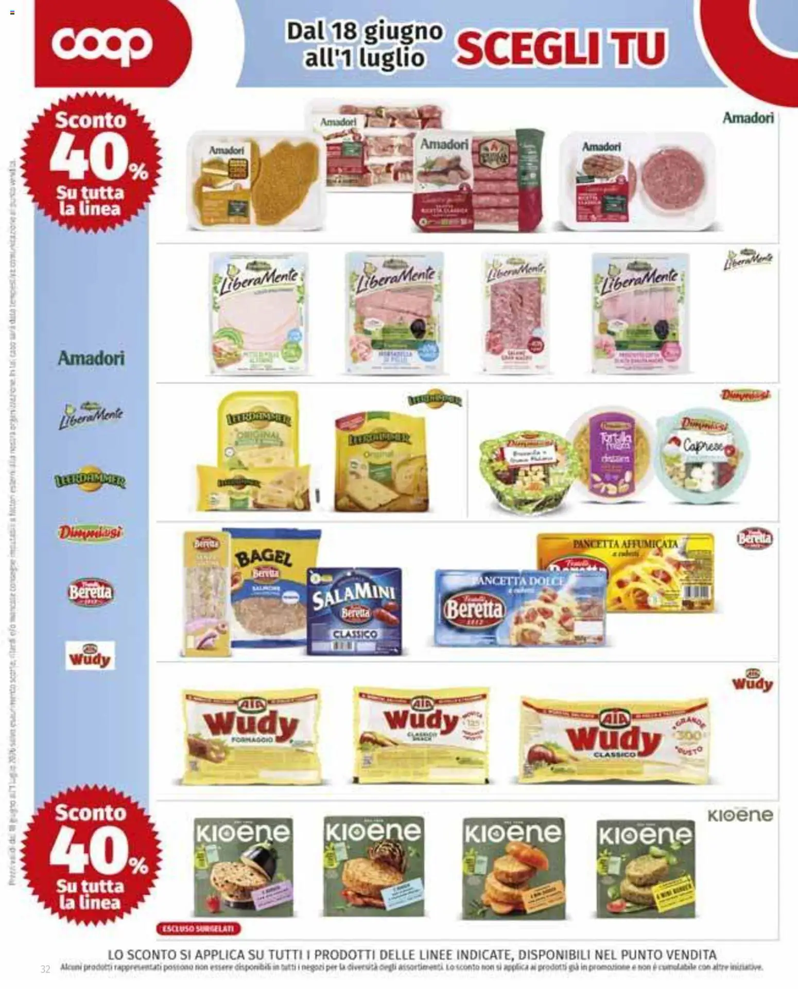 Volantino COOP del 11.06.2026 | Pagina: 32 | Prodotti: Pancetta