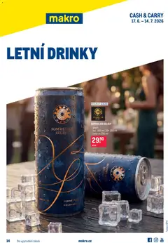 Náhled letáku Makro leták - Letní drinky od 17.06.2026