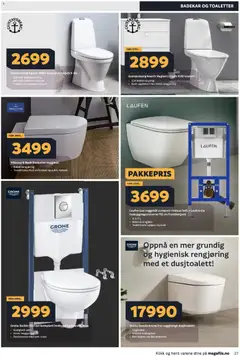 Forhåndsvisning av Megaflis kundeavis gyldig fra 02/07/2026 | Side: 27 | Produkter: Fourchettes, Fjernkontroll, Badekar, Toalett