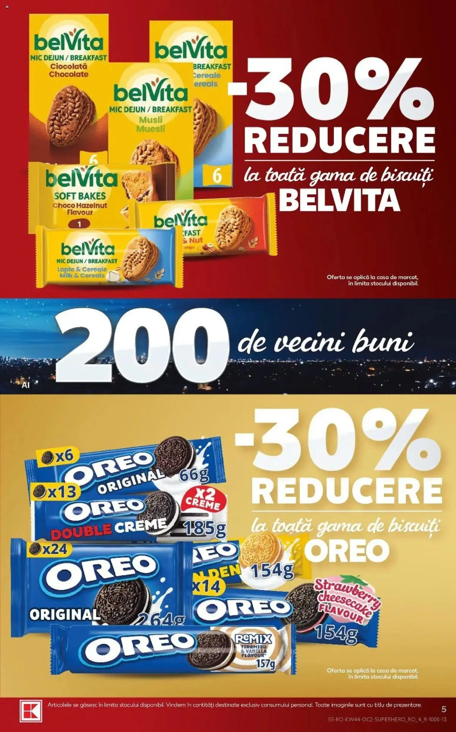Kaufland Bârlad 28.10.2026 - Revista si Oferta | Pagină: 5 | Produse: Aplică, Ciocolată, Cereale, Biscuiți