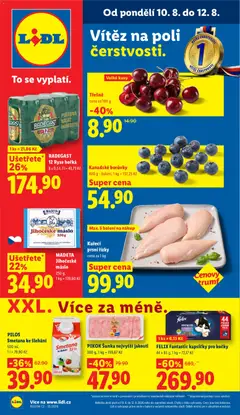Náhled letáku Lidl leták od 10.08.2026