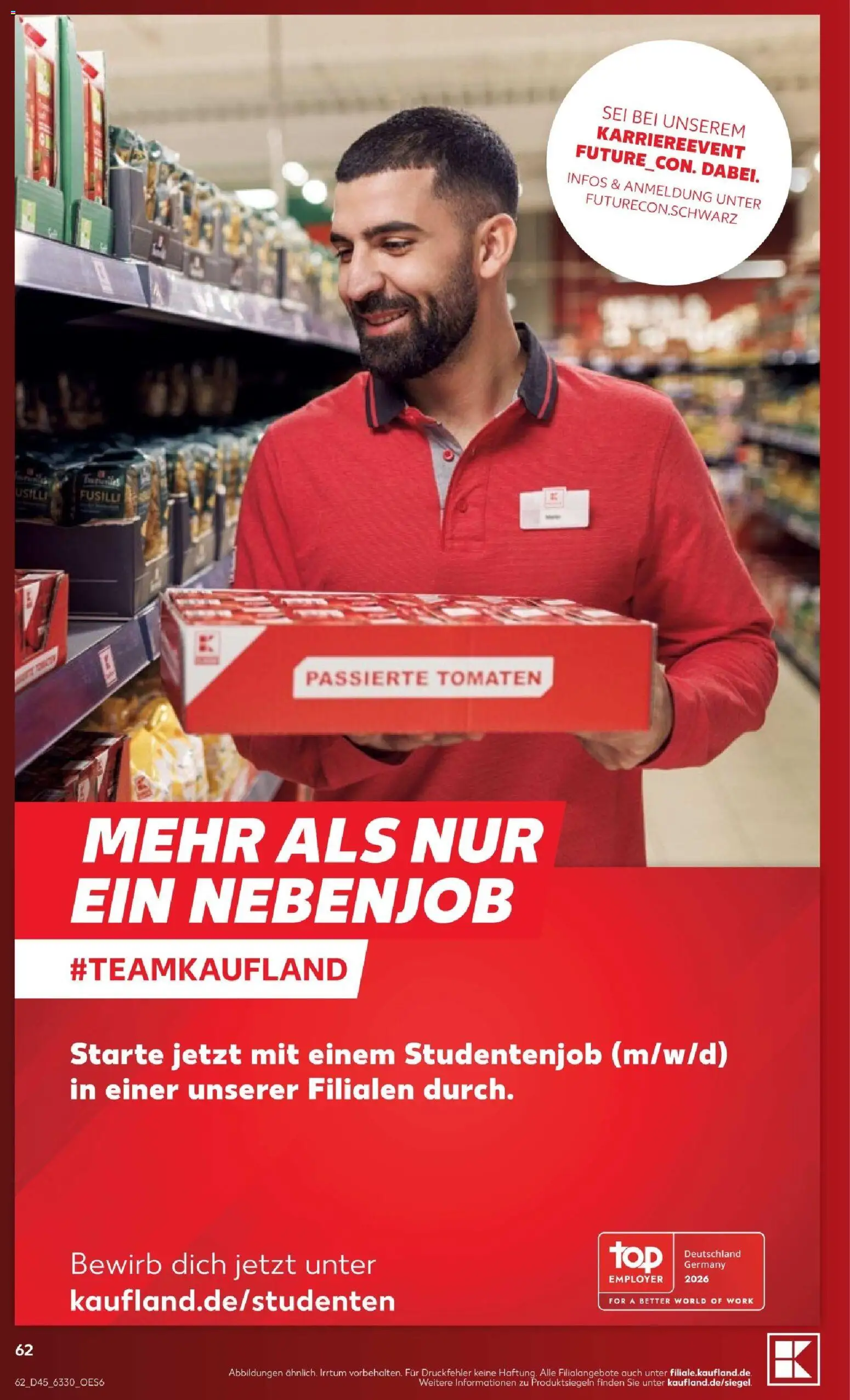 Kaufland Prospekt Hamburg – gültig ab 31.10.2026 | Seite: 62 | Produkte: Tomaten