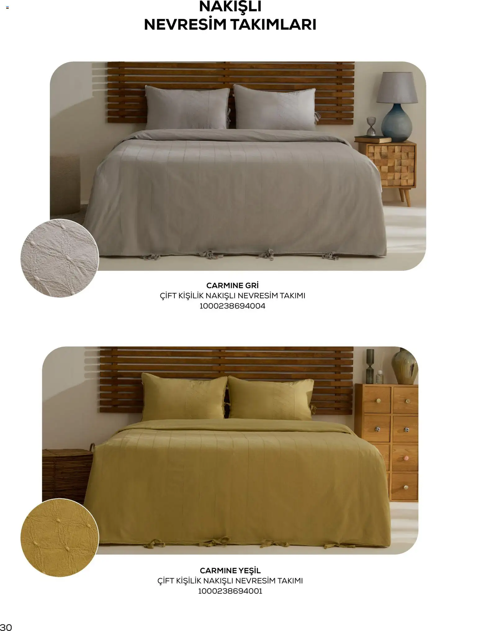 Karaca Home Katalog - 01.03.2026 tarihinden itibaren geçerlidir | Sayfa: 30 | Ürünler: Nevresim, Nevresim takımları