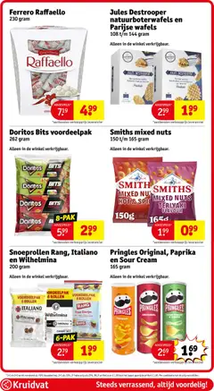 Kruidvat folder week 28 - Voorbeeld van een folder van Kruidvat, geldig van 07-07-2026 | Pagina: 88 | Producten: Pizza, Wafels, Pringles, Fruit