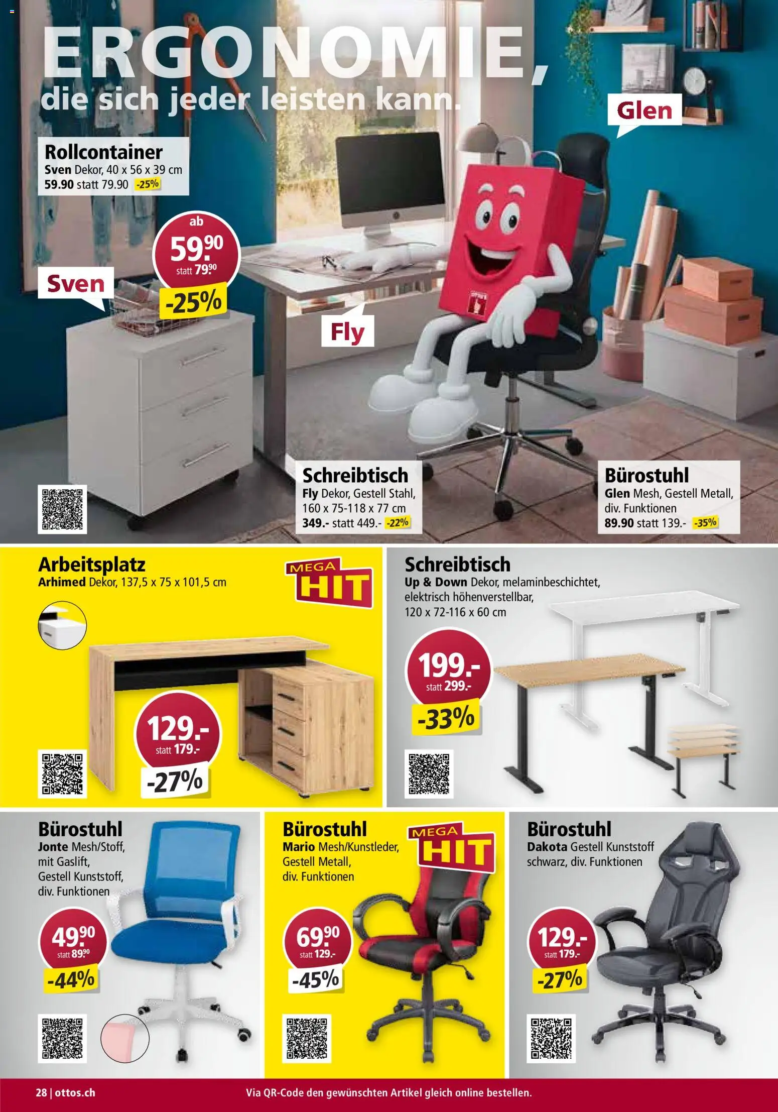 Otto's Aktionen Möbelflyer – gültig ab 01.09.2026 | Seite: 28 | Produkte: Rollcontainer