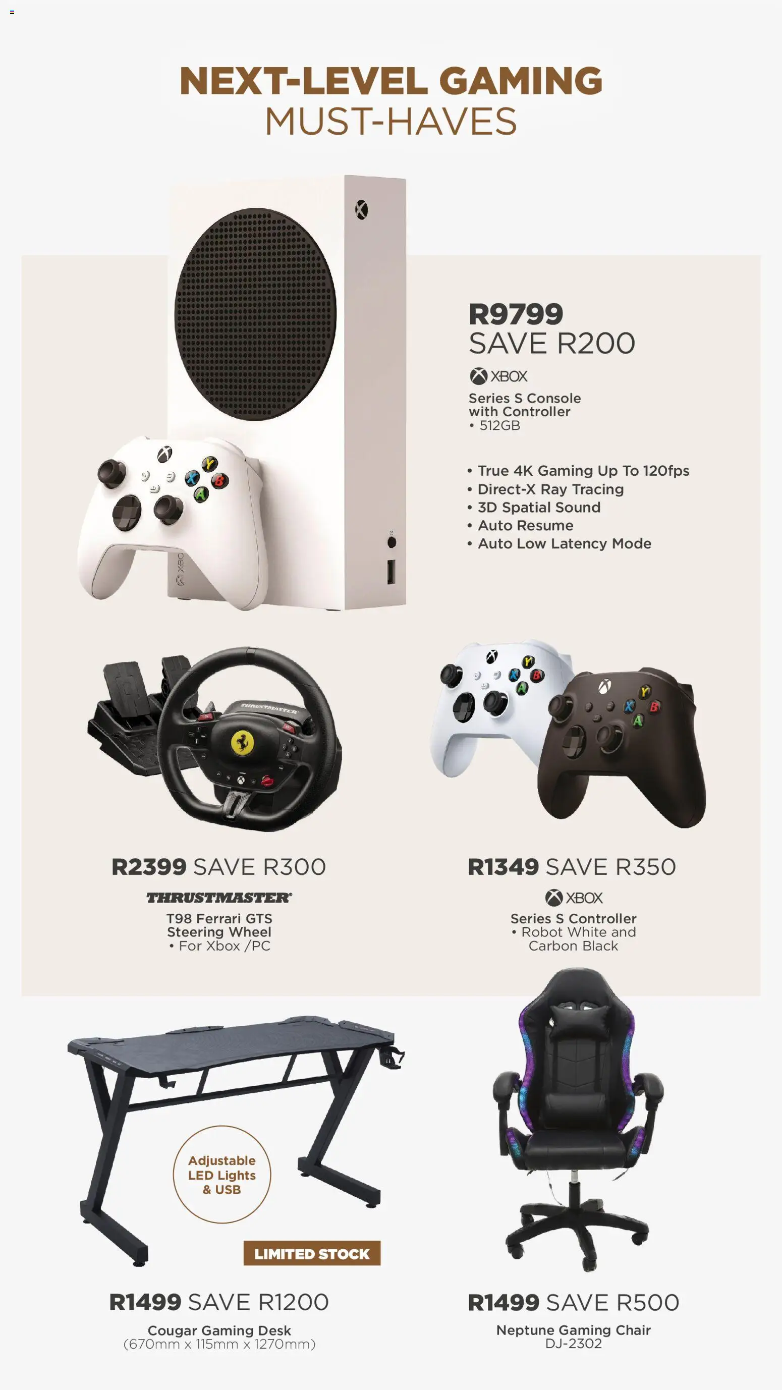 New House and Home catalogue – valid from 20/07/2026 | Page: 41 | Products: Desk, Xbox, USB, Stock