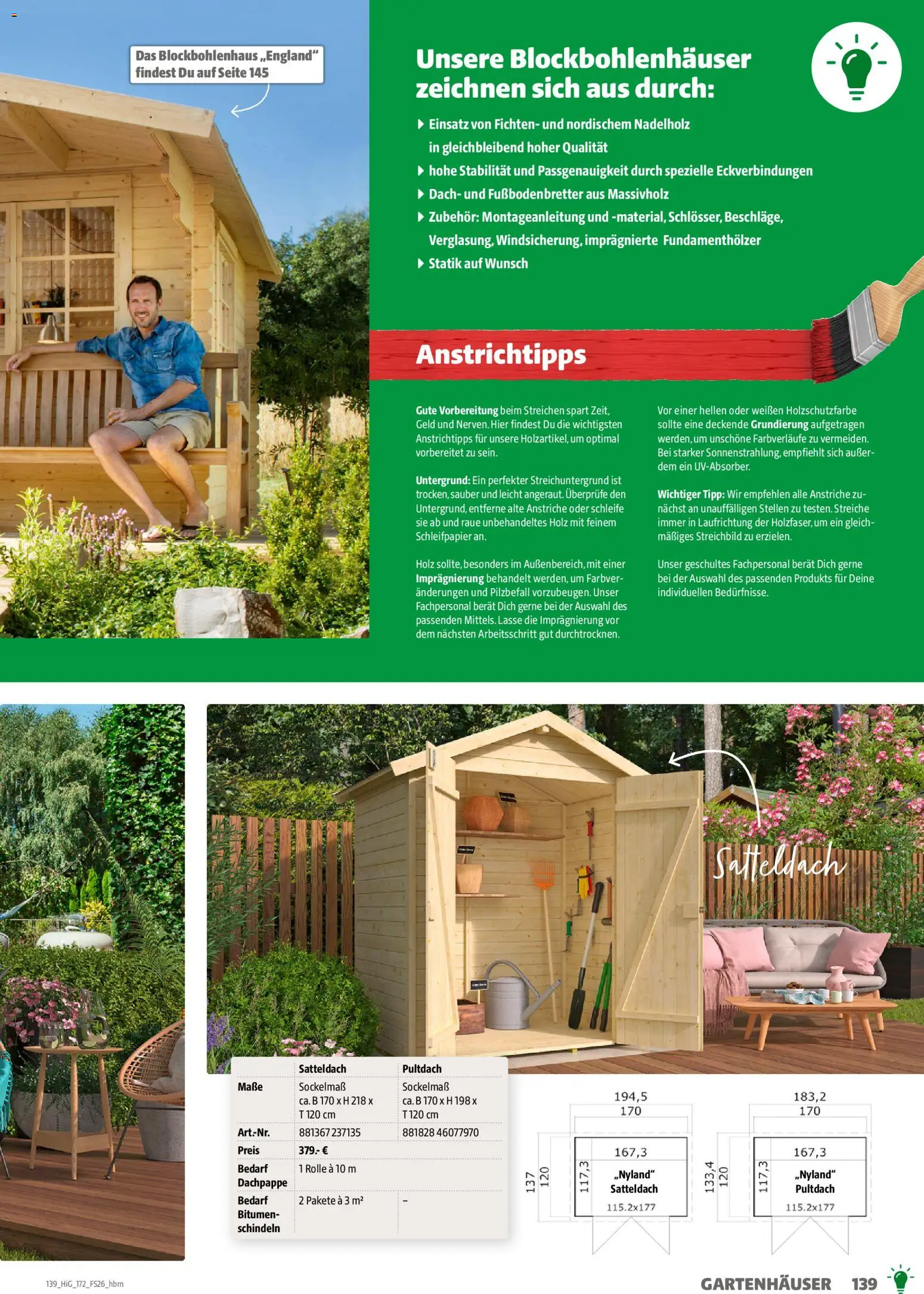 Hagebau Gartengestaltungsortiment – gültig ab 02.03.2026 | Seite: 139