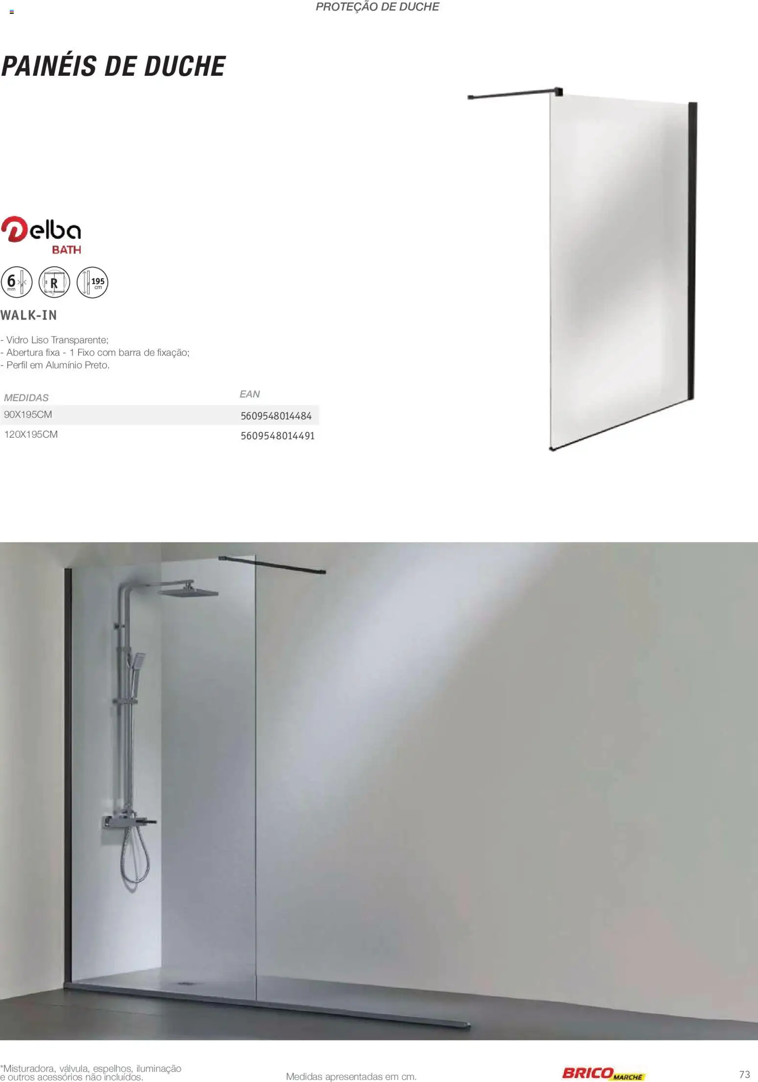BricoMarché Catálogo de Inspiração Banho │ válido de 15.06.2026 | Página: 73 | Produtos: Espelho