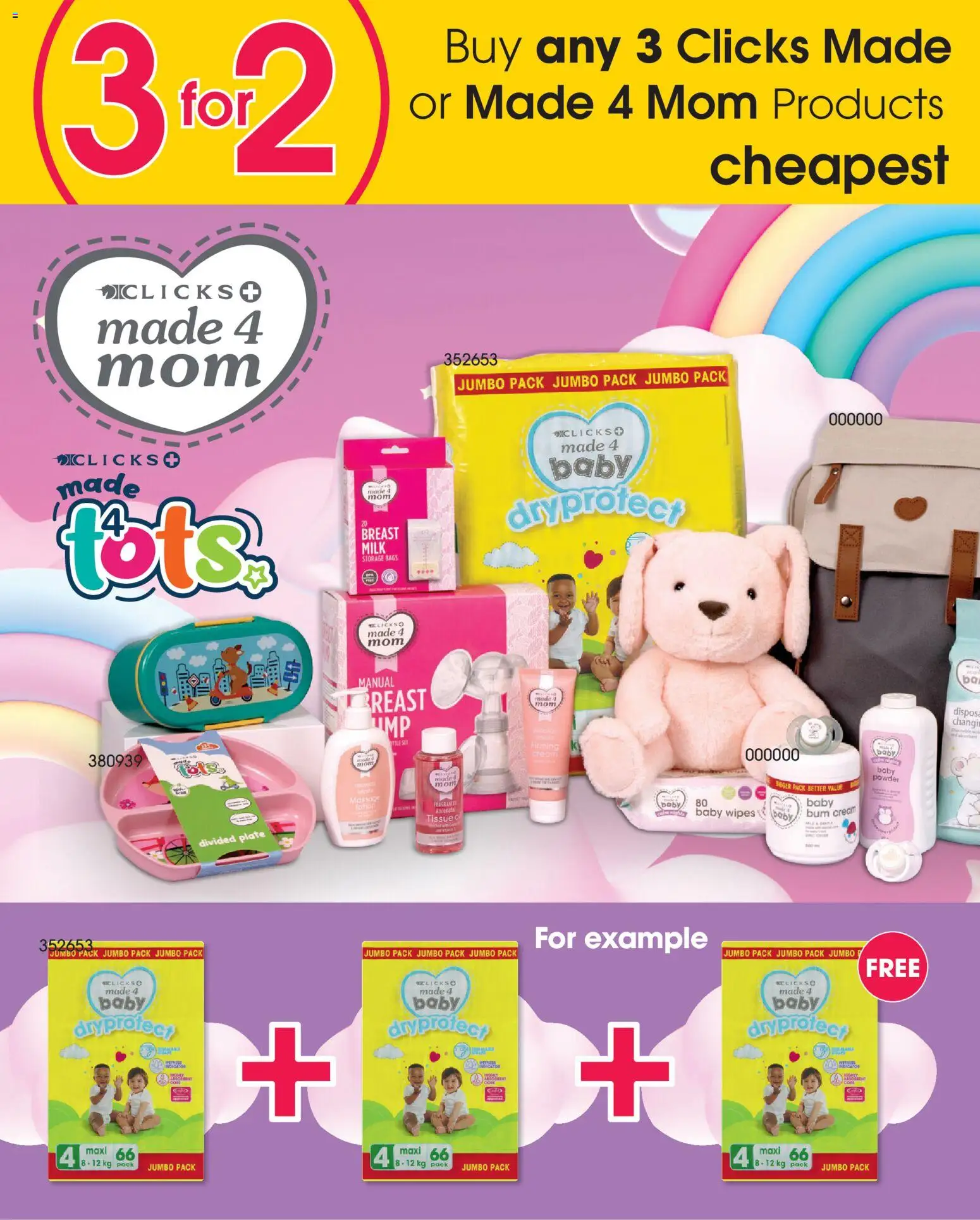 New Clicks catalogue – valid from 23/06/2026 | Page: 28 | Products: Plate, Milk, Powder, Cream