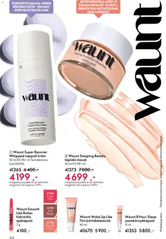 Katalógus Oriflame 2026/08 - amely érvényes a következő dátumtól: 27.05.2026 | Oldal: 104 | Termékek: Szemkörnyékápoló, Maszk