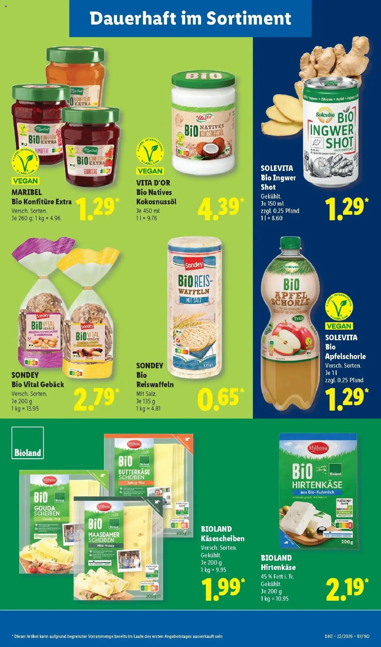 Lidl Prospekt Hof-innenstadt – gültig ab 26.05.2026 | Seite: 21 | Produkte: Cashewnüsse, Äpfel, Salz, Zitrone
