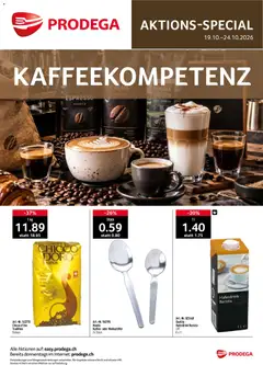 Prodega aktionen Kaffeekompetenz ab 19.10.2026 gültig