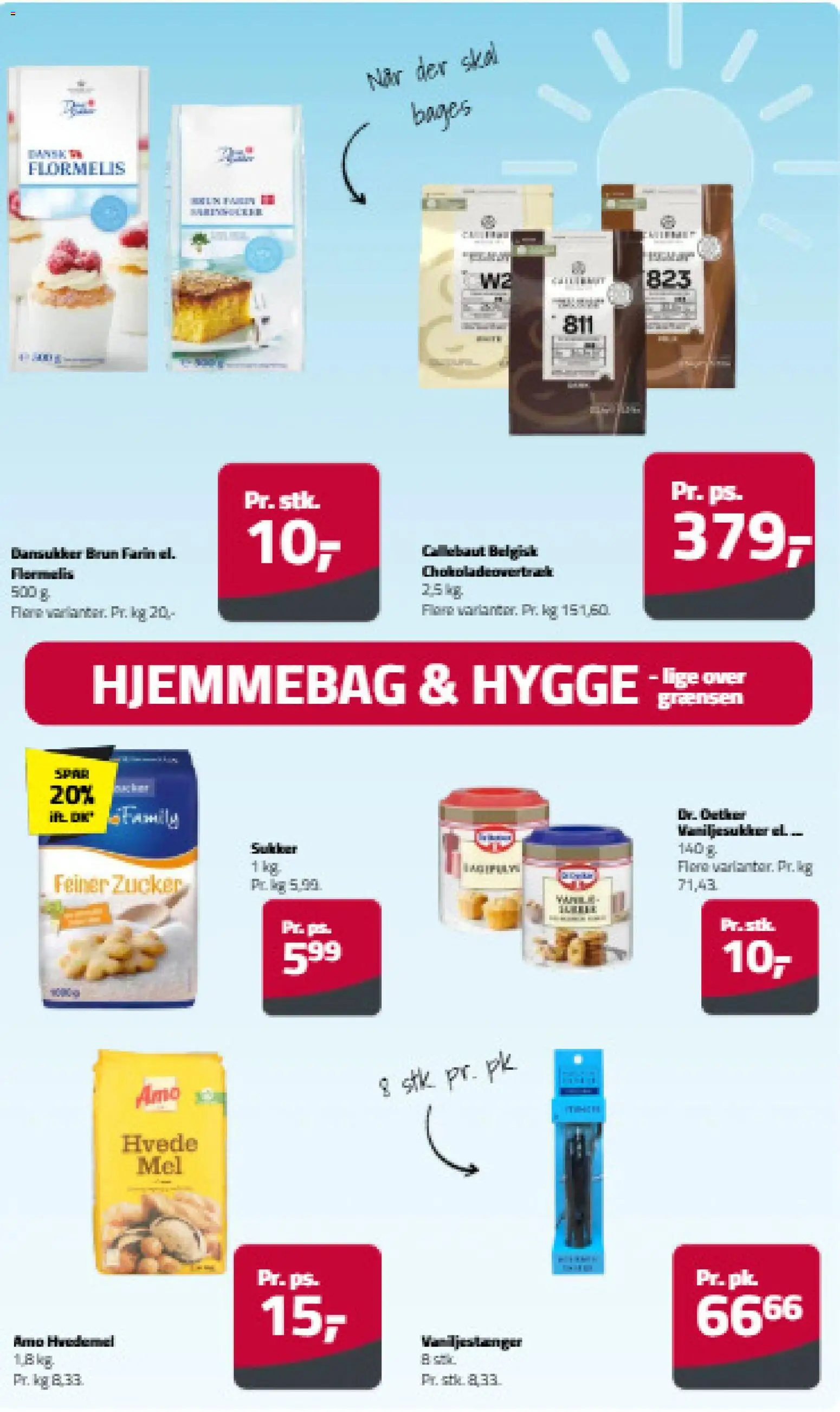 Fleggaard tilbudsavis – gyldig fra 02/09/2026 | Side: 10 | Produkter: Brun farin, Flormelis, Sukker