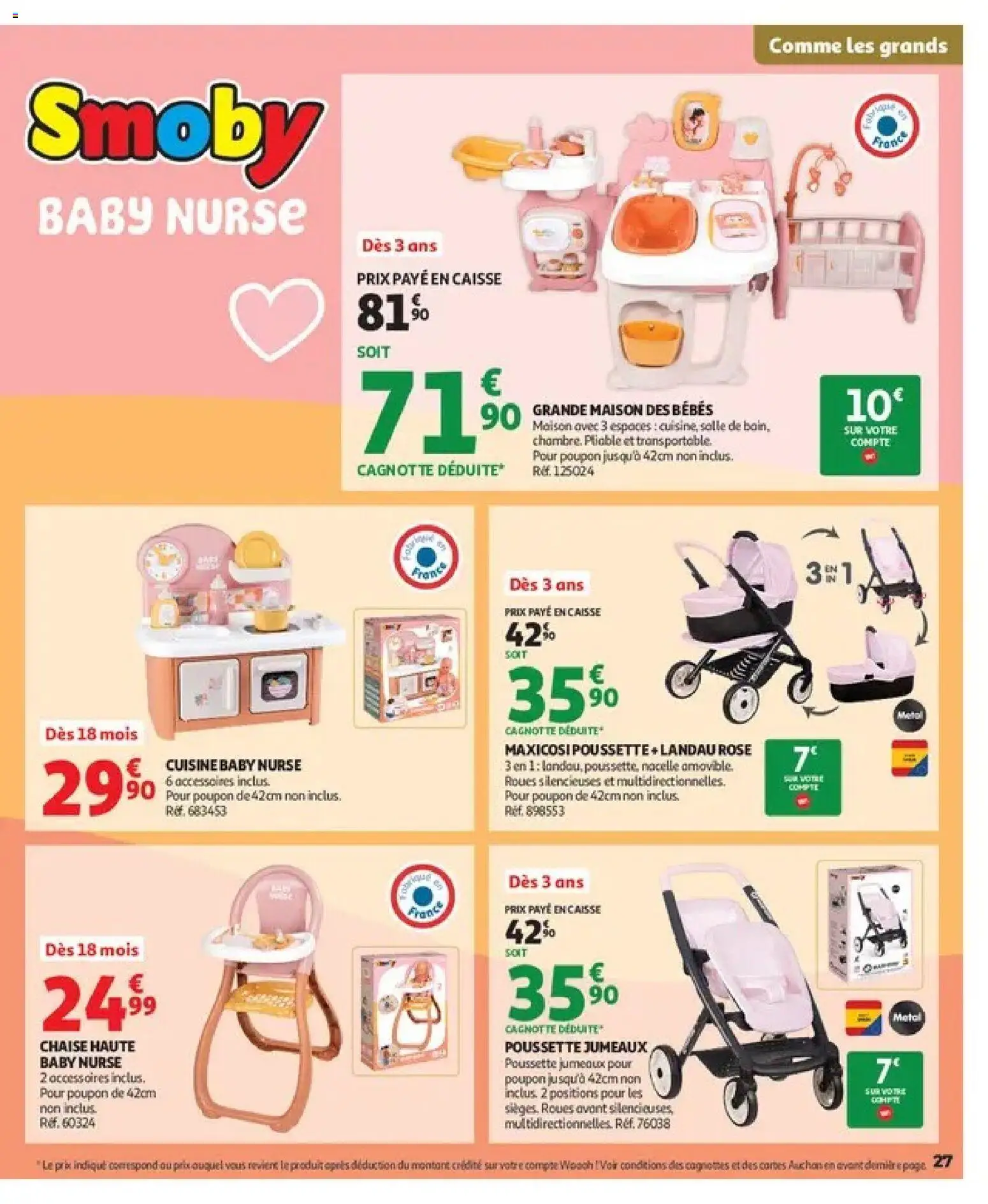 {H1} | Page: 27 | Produits: Chaise haute, Chaise
