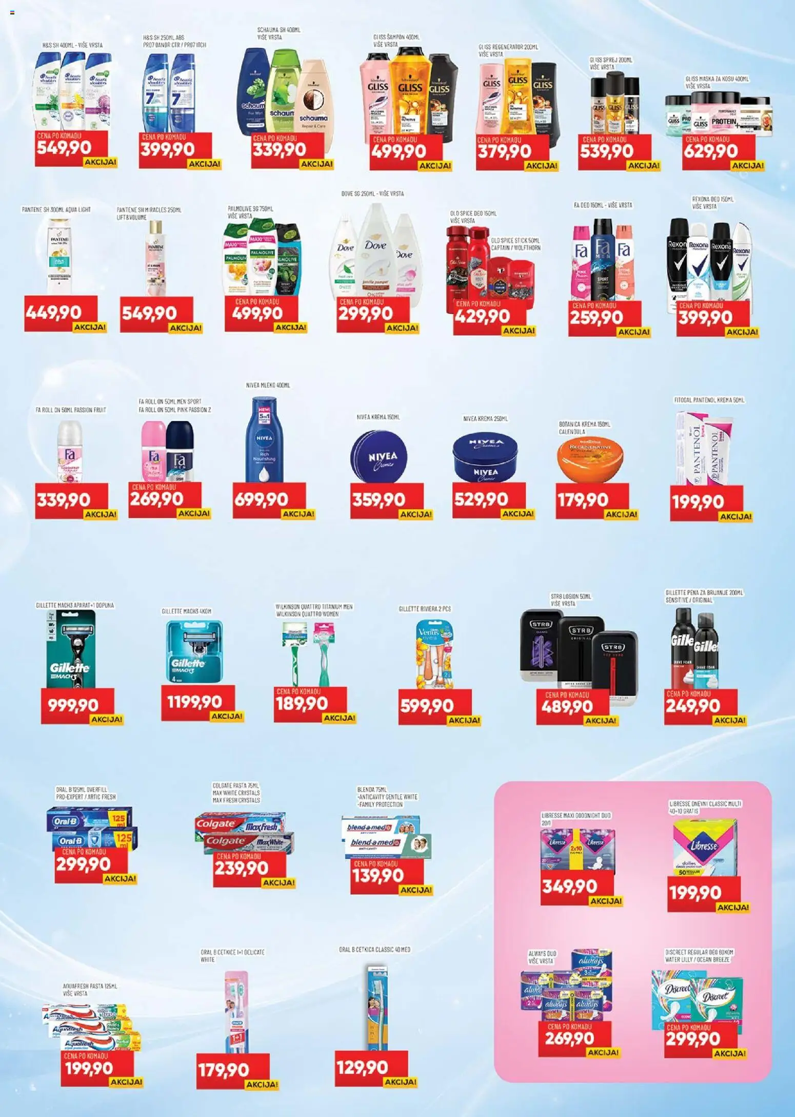 Medius katalog - važi od 05.05.2026 | Strana: 18 | Proizvode: So, Nivea, Maska za kosu, Mleko