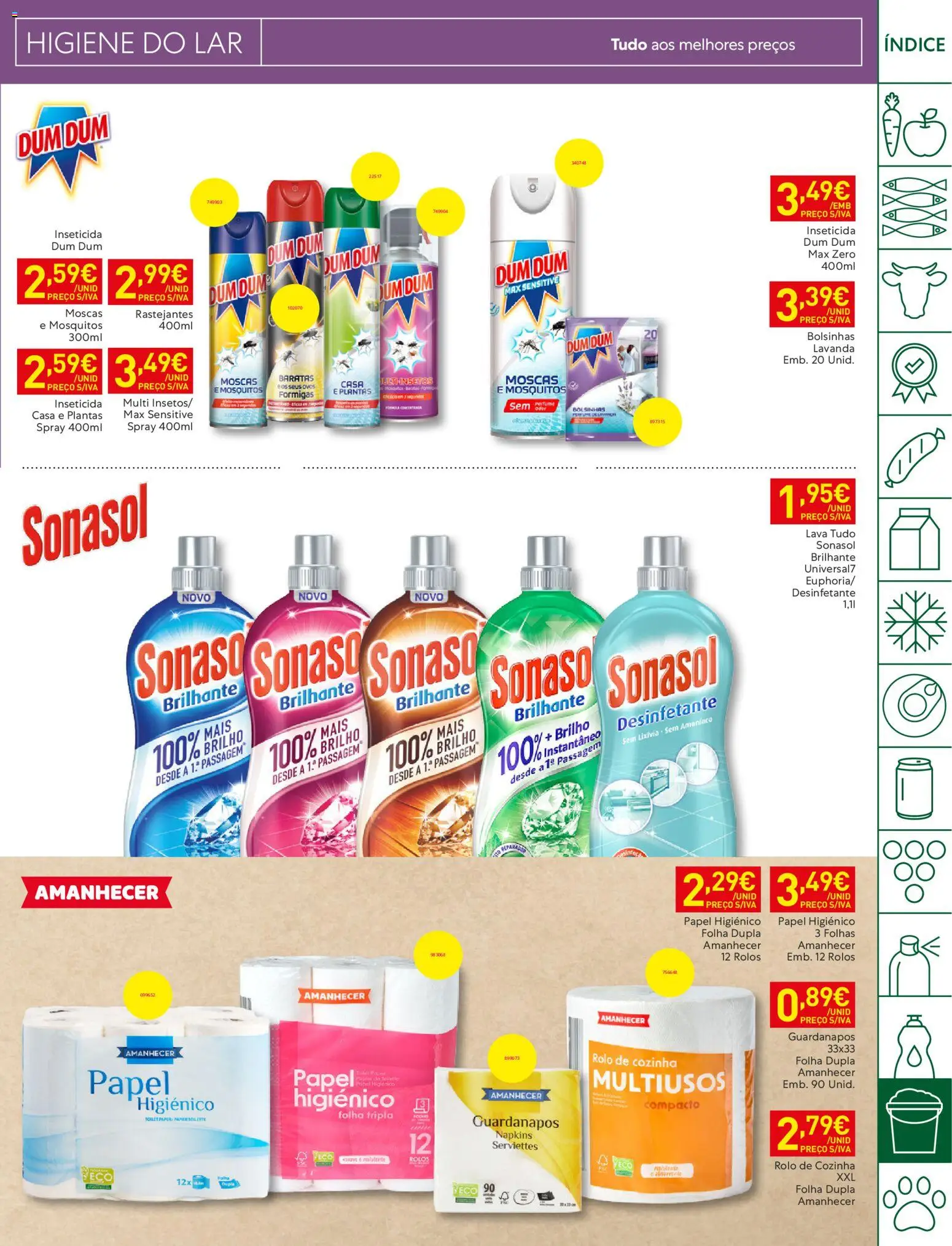 Recheio folheto Madeira │ válido de 09.06.2026 | Página: 37 | Produtos: Papel higiénico, Inseticida, Aparador, Ovos