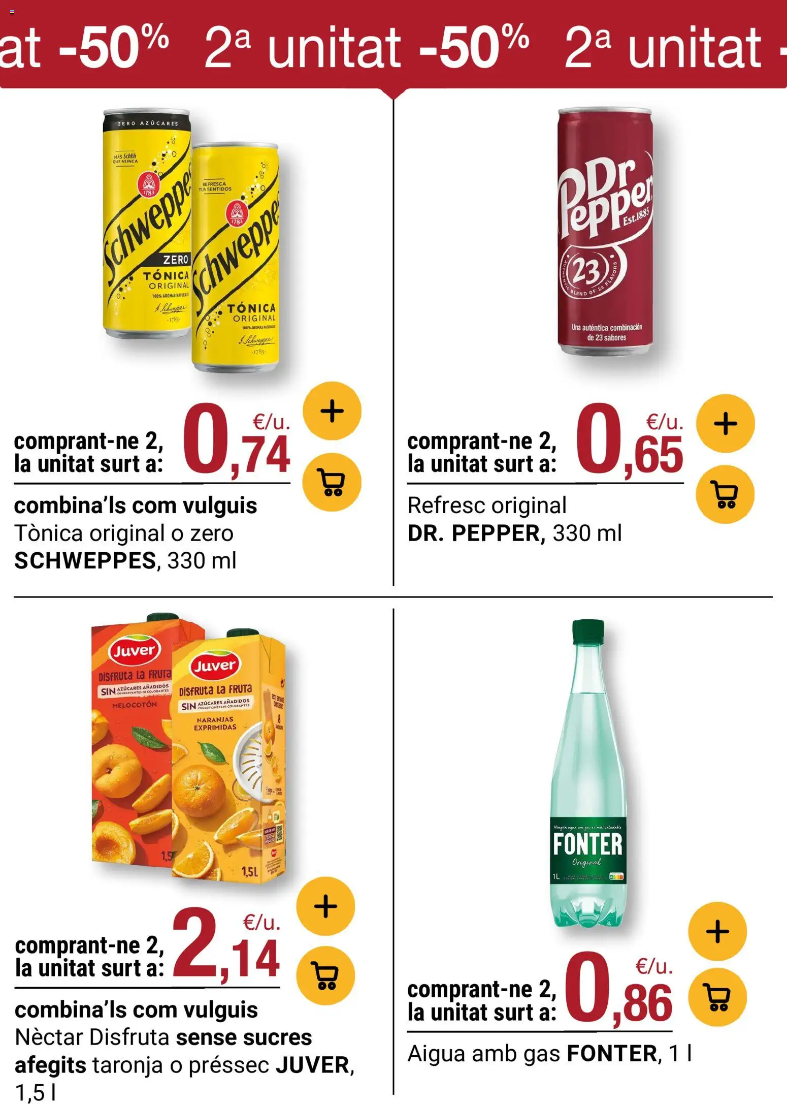 Bonpreu folleto │ válido desde el 16.06.2026 | Página: 40 | Productos: Naranjas, Néctar