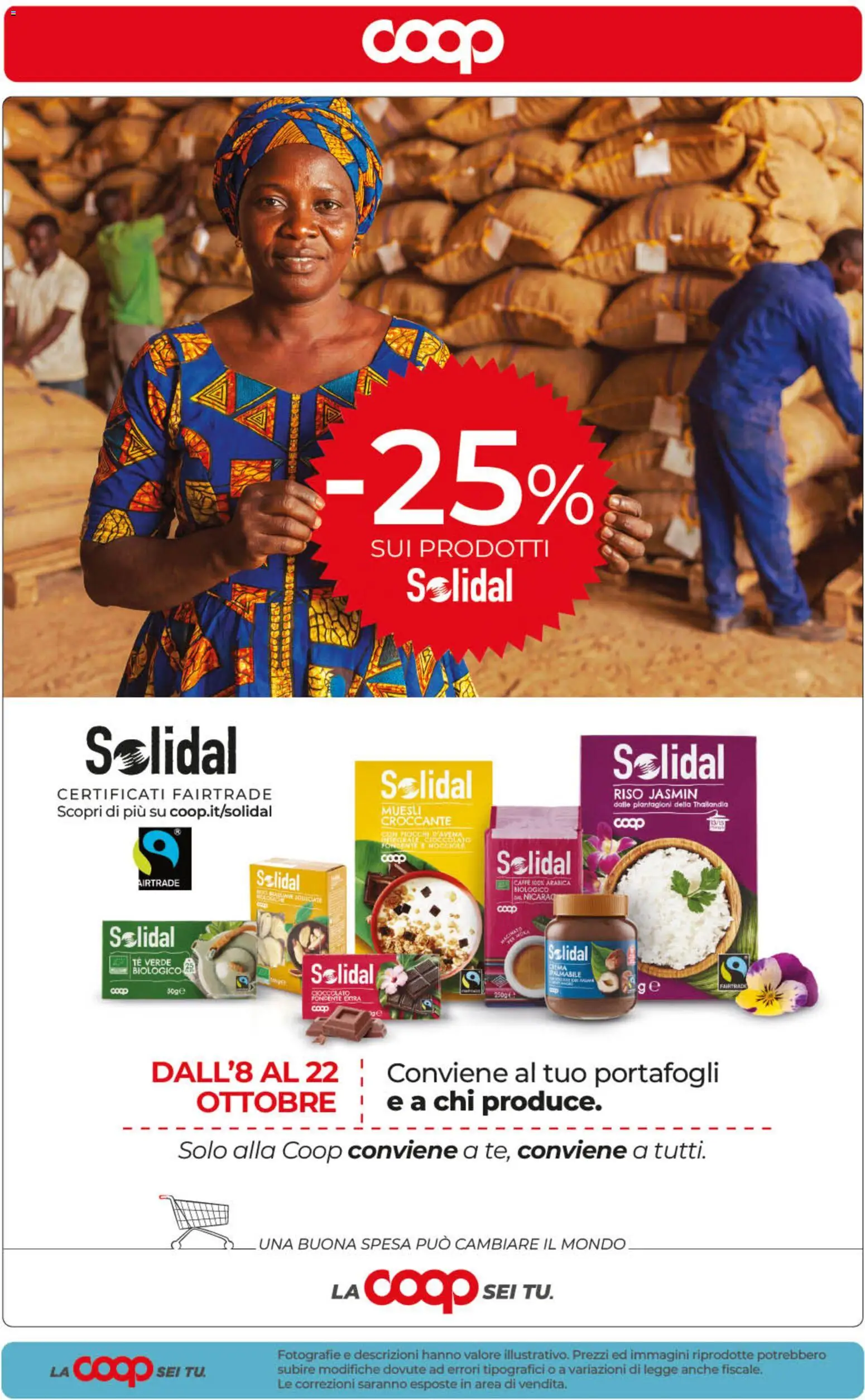 Volantino COOP del 13/10/2026 | Pagina: 42 | Prodotti: Muesli, Caffè, Tè verde, Macinato